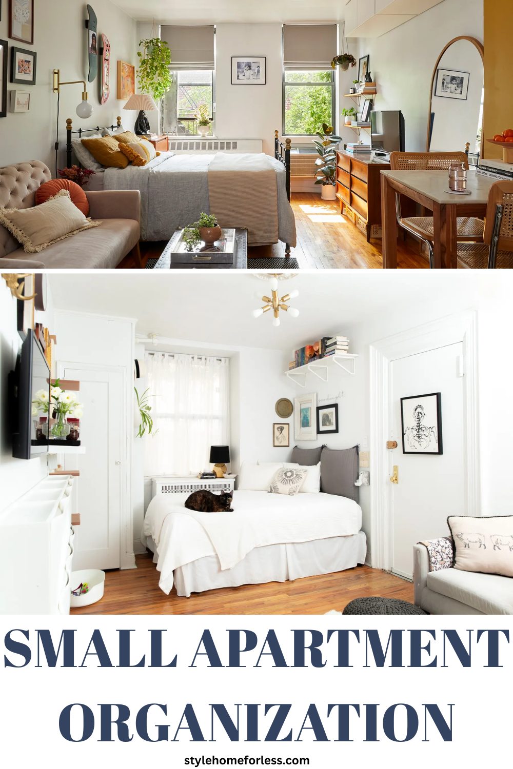 Budget home decor idea: Small Apartment Organization: 20 Budget Storage Solutions