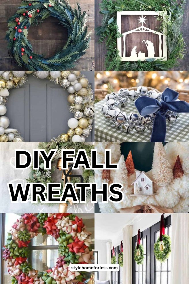 DIY tutorial: DIY Fall Wreaths: 8 Tutorials Using Dollar Store Supplies