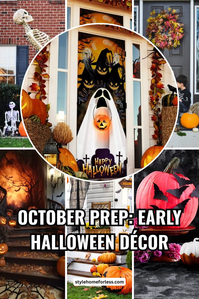 Seasonal decor idea: October Prep: Early Halloween Décor That Works for Fall
