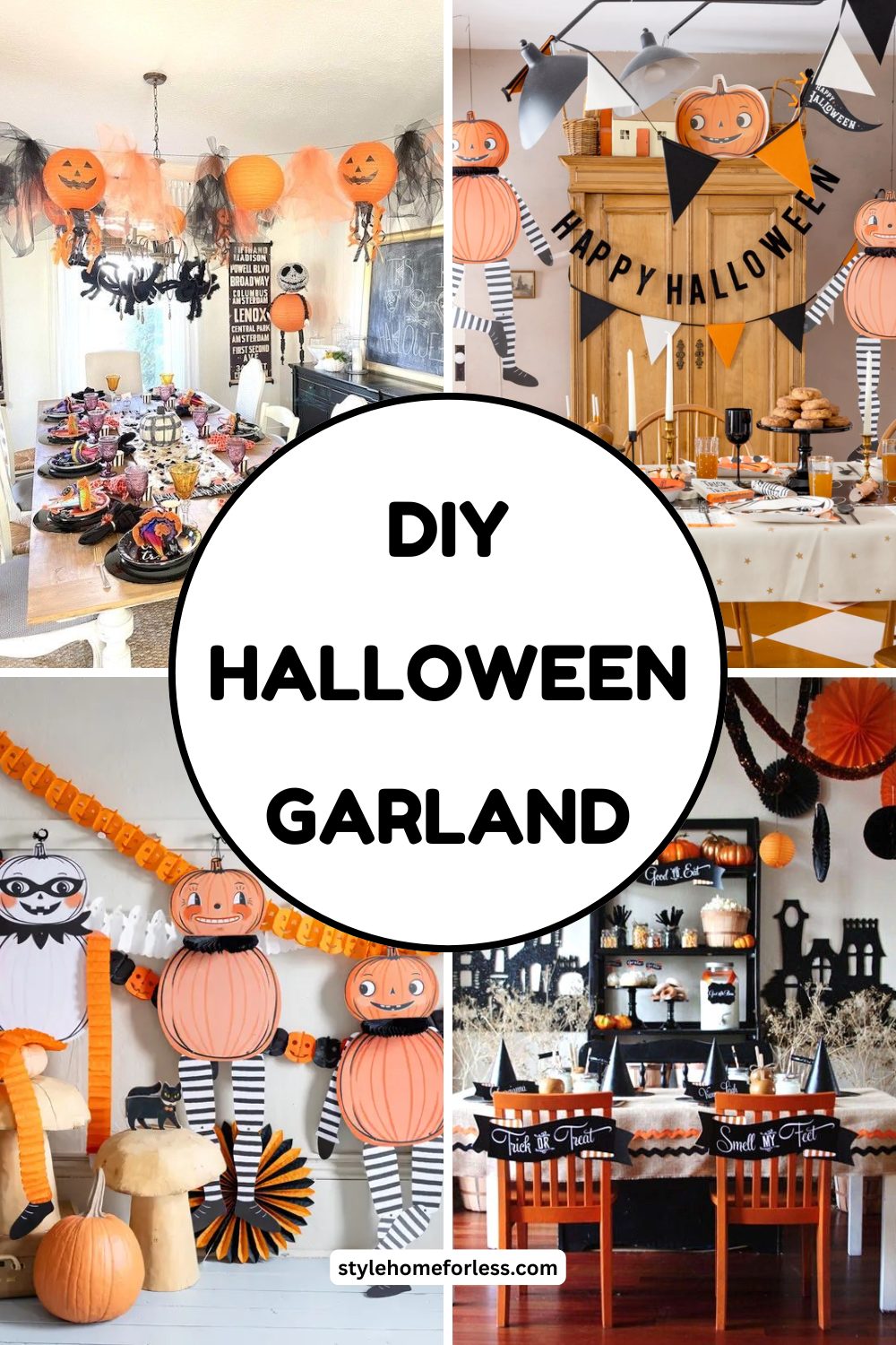 DIY tutorial: DIY Halloween Garland: $15 Spooky Style Kids Will Love
