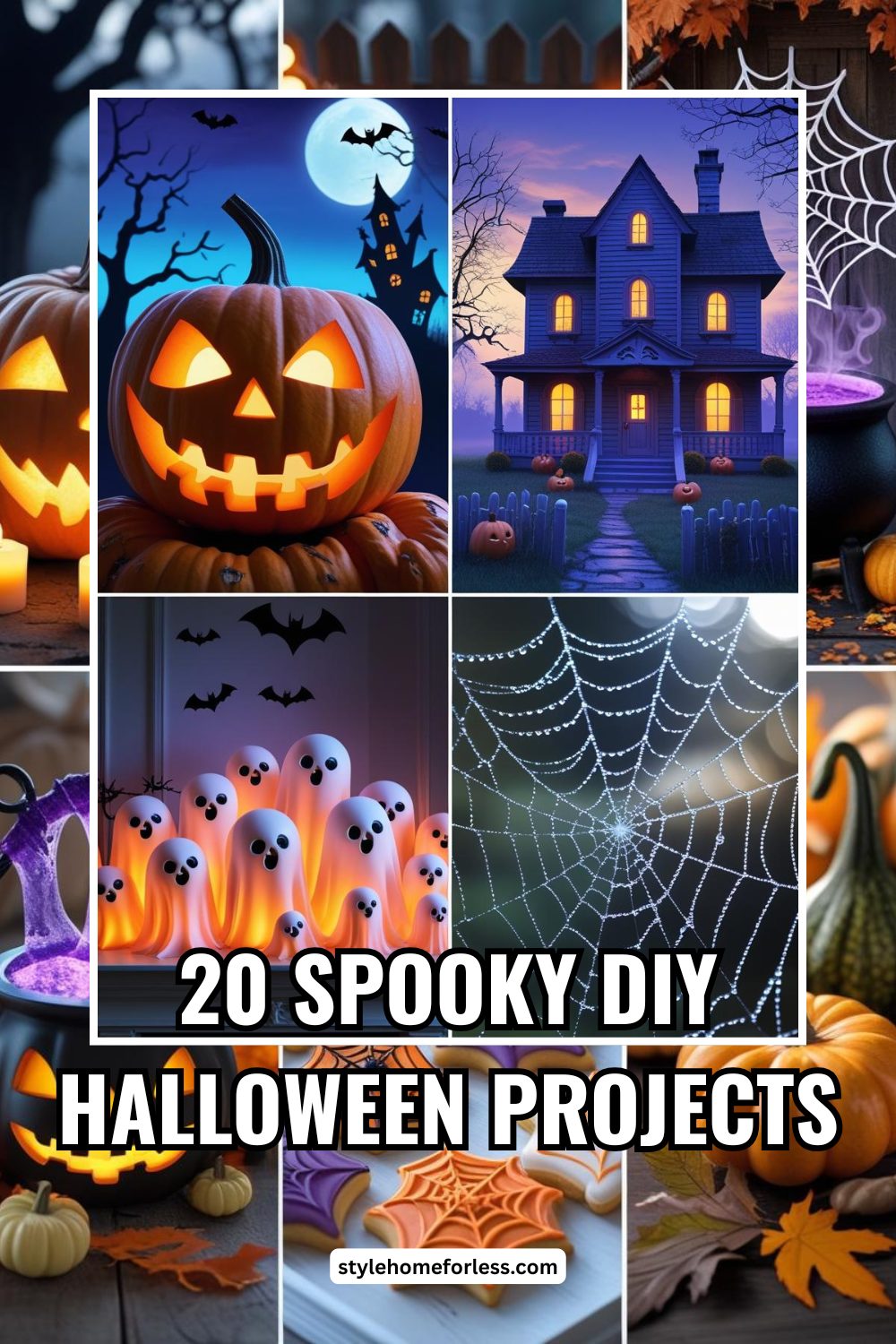 DIY tutorial: Dollar Store Halloween: 20 Spooky DIY Projects