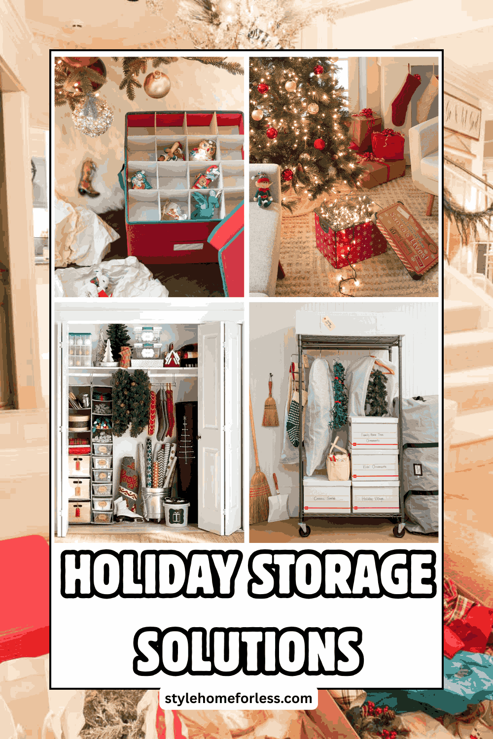 Home organization tip: Holiday Storage Solutions That Actually Work
