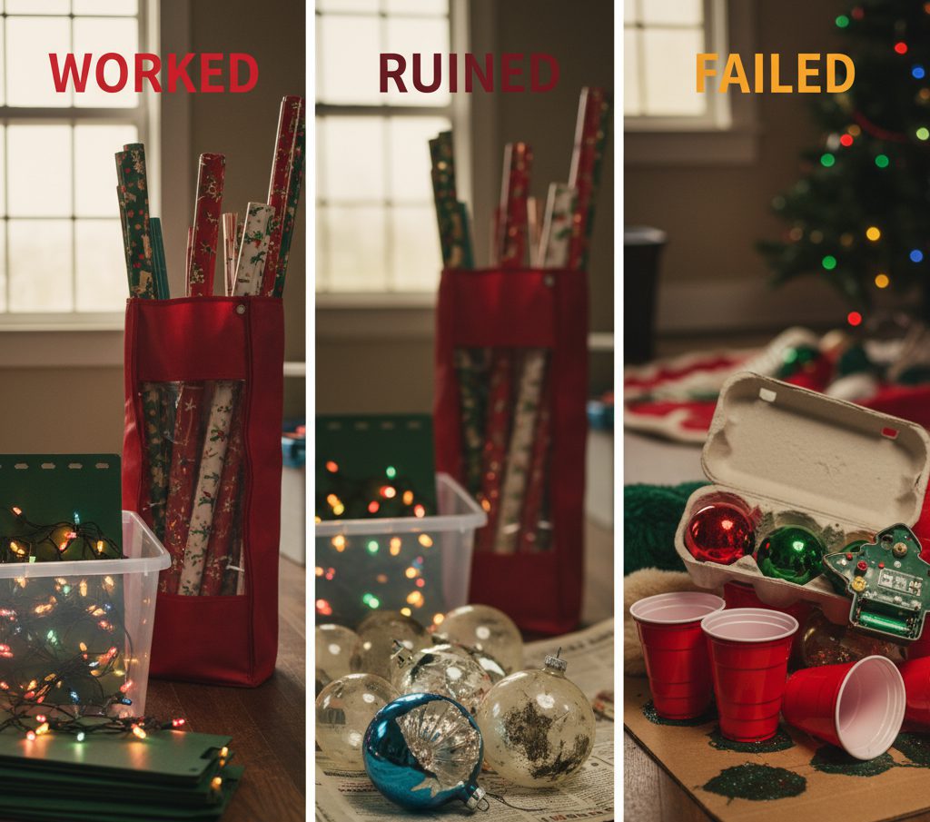 I Tried Every Viral Holiday Décor Storage Hack from TikTok: 11 Failed, 2 Worked, 1 Ruined My Ornaments